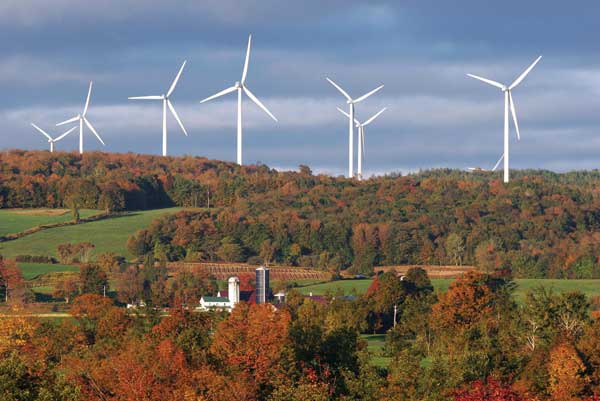 
Maple Ridge Wind Farm in New York.
